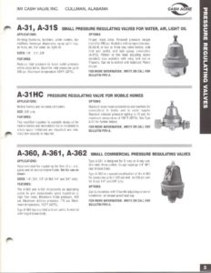 thumbnail of Cash Acme Pressure Regulating valve